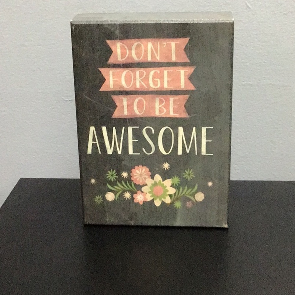 Inspirational Wall Art - Don't Forget to Be Awesome🎁🎁 (0200)